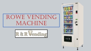 Rowe Vending Machine