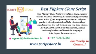 Best Flipkart Clone System - SCRIPTSTORE.IN