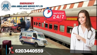 Book Train Ambulance Service for patients suffering from any disease |ASHA