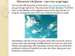 Motivational Life Quotes - Learn how to get