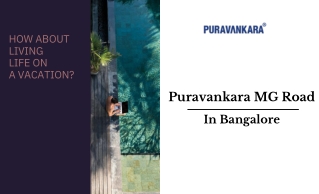 Puravankara Apartments At MG Road Bengaluru| Brochure