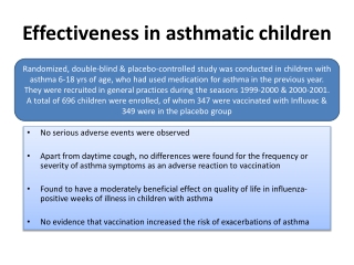 How to Vaccine Asthmatic Chlidren - Dr. Sheetu Singh