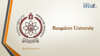 Bangalore University