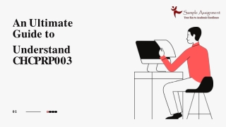 An Ultimate Guide to Understand CHCPRP003