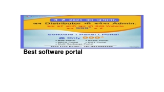 Best software portal