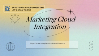 Marketing Cloud Integration