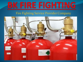 Best Fire Fighting Services in Gorakhpur | BK Fire Fighting