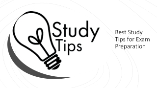 Best Study Tips for Exam Preparation​