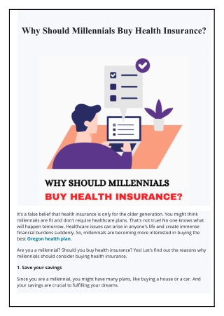 Why Should Millennials Invest in Health Care?