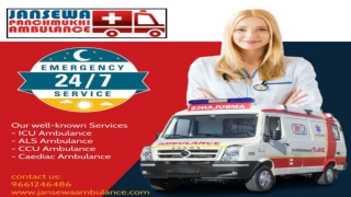 ICU Equipped Ambulance Service in Muzaffarpur and Samastipur| Jansewa Panchmukhi