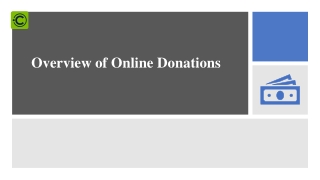 Best Guide on Online Donations