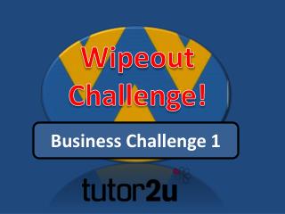 Wipeout Challenge!