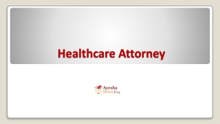 Healthcare Attorney