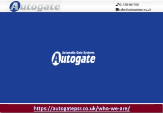 Electric Gate Repair Services In Surrey