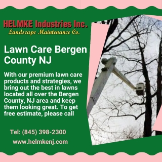 Lawn Care Bergen County NJ