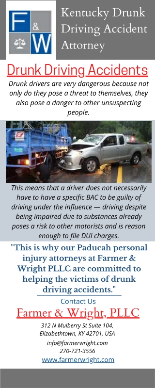 Kentucky Drunk Driving Accident Attorney