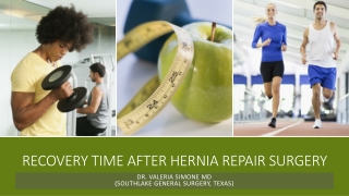 Recovery Time After Hernia Repair Surgery