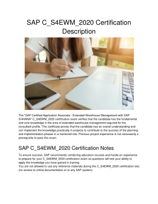 C-S4EWM-2020 Valid Exam Discount