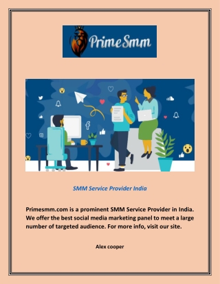 Smm Service Provider India | Primesmm.com