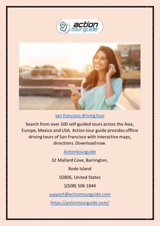 San Francisco Driving Tour | Actiontourguide.com