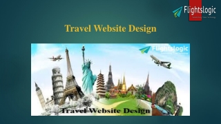 Travel Website Design