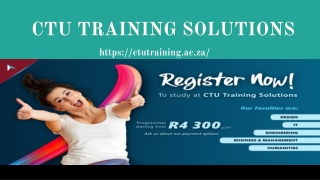 CTU TRAINING SOLUTIONS