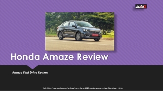 2021 Honda Amaze First drive review | Amaze review – autoX