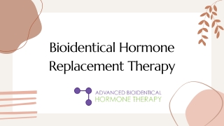 Bioidentical Hormone