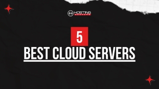 5 Best Cloud Servers In 2022