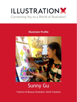 Sunny Gu - Fashion & Beauty Illustrator, North Carolina