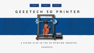 Geeetech Top Three 3D Printer