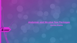 Andaman and Nicobar Tour Packages | Journey Empires