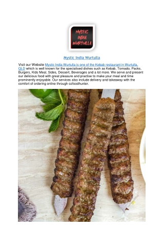 5% off - Mystic India Wurtulla Takeaway and Delivery,QLD