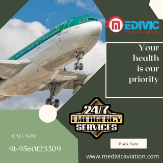 Take the Most Convenient Air Ambulance in Mumbai by Medivic at Low Amounts