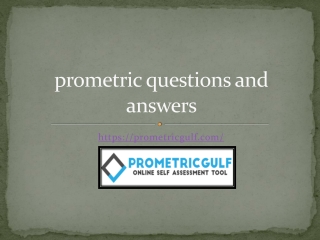 prometric questions and answers