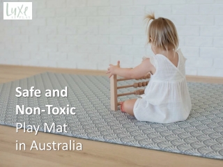 Safe and Non-Toxic Play Mat in Australia