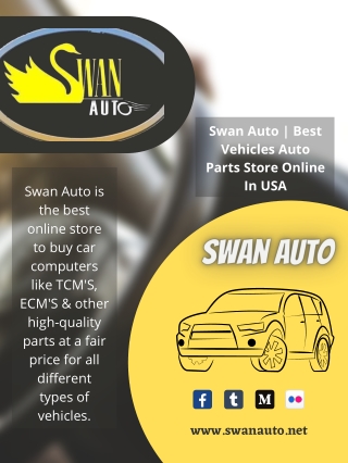 Swan Auto | Best Vehicles Auto Parts Store Online In USA