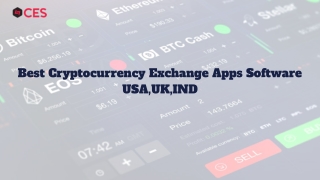 Best Cryptocurrency Exchange Apps Software in USA,UK,IND