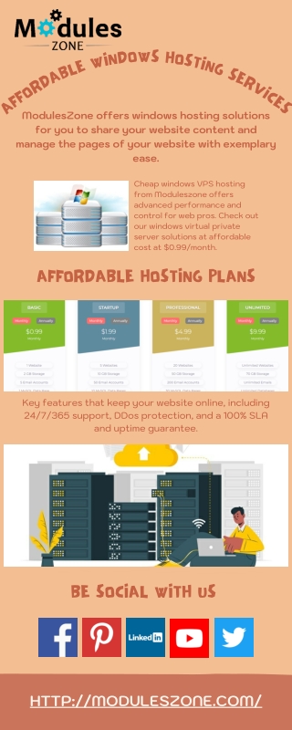 Affordable Windows Hosting Services