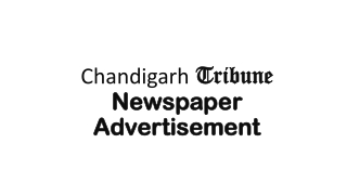 Chandigarh Tribune Newspaper Advertisement