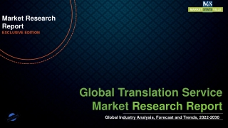 Translation Service Market Analysis by Emerging Growth Factors 2027