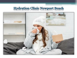 Hydration Clinic Newport Beach