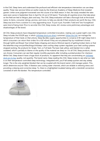 Is The Chilipad Worth It? - Reviews By Wirecutter - The New ...