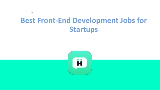 Best Front-End Development Jobs for Start-ups