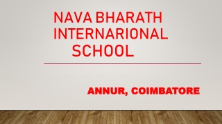 Why CBSE schools in Coimbatore