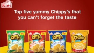 Top five yummy chippys that one cant forget