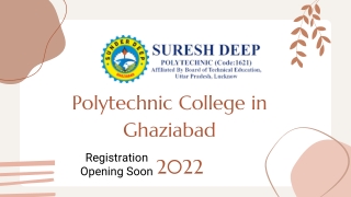 Diploma after 10 from the polytechnic college in Ghaziabad