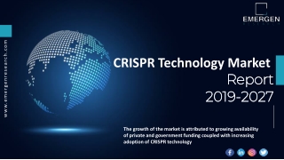 CRISPR Technology Market ppt