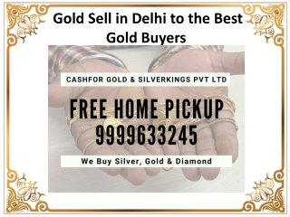 Gold Sell In Delhi