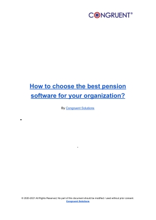 How to choose the best pension software for your organization_